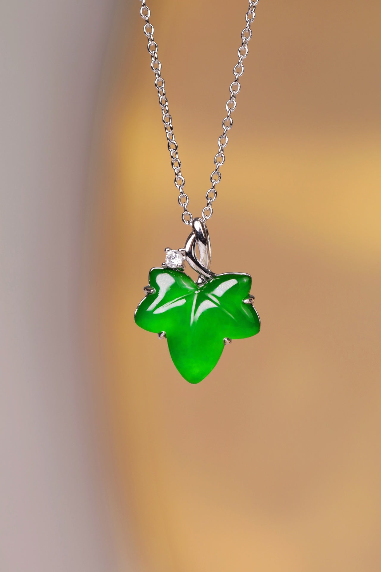 Maple Leaf Pendant Necklace