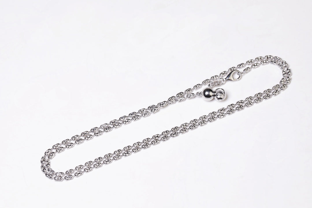 Plain Silver Chain Necklace