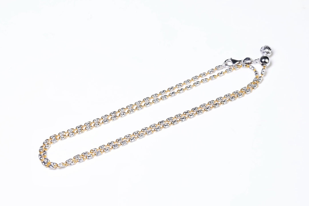 Plain Gold-Plated Chain Necklace