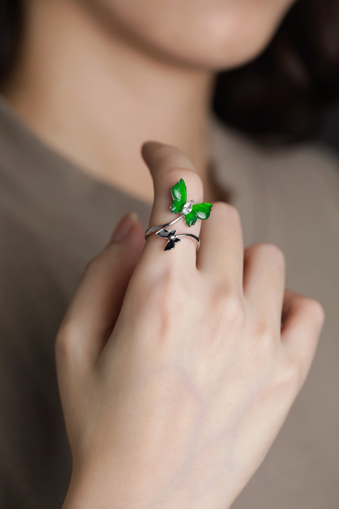 Butterfly Surround Ring