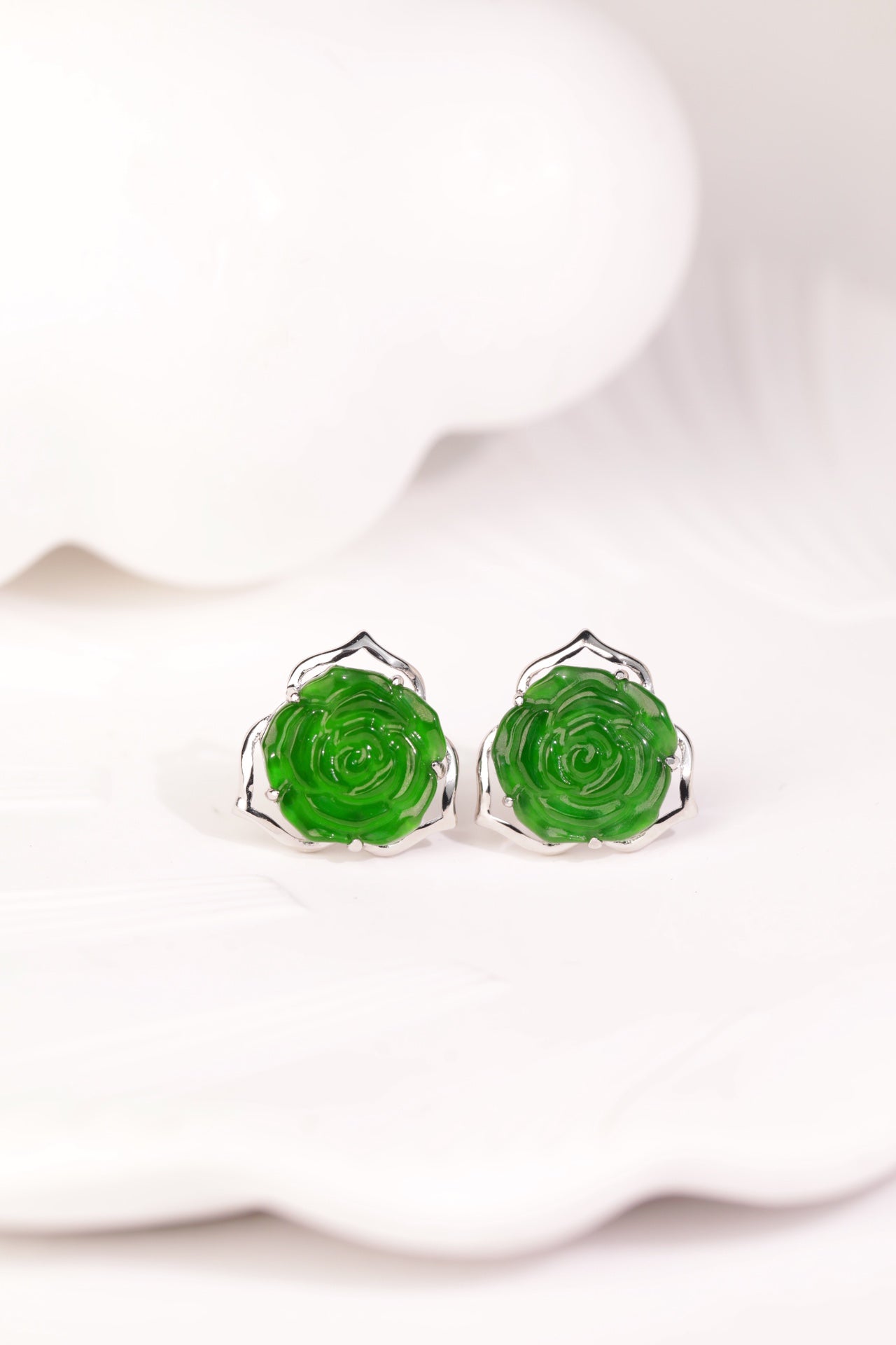 Rose Stud Earrings