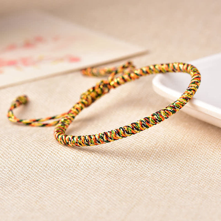 Tibetan Lucky 3 Combination Sets Red String Bracelet