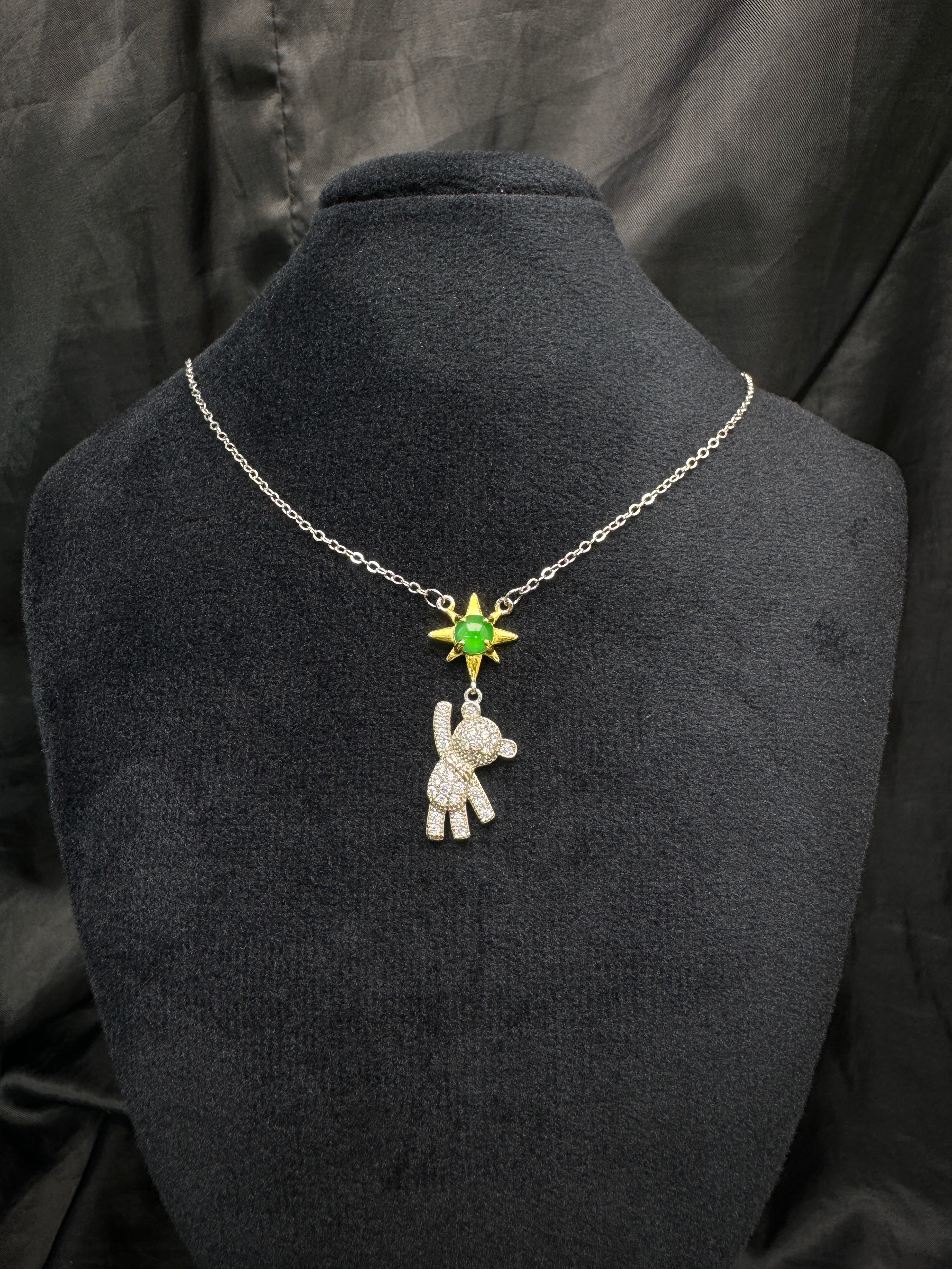 Star Bear Chain Necklace