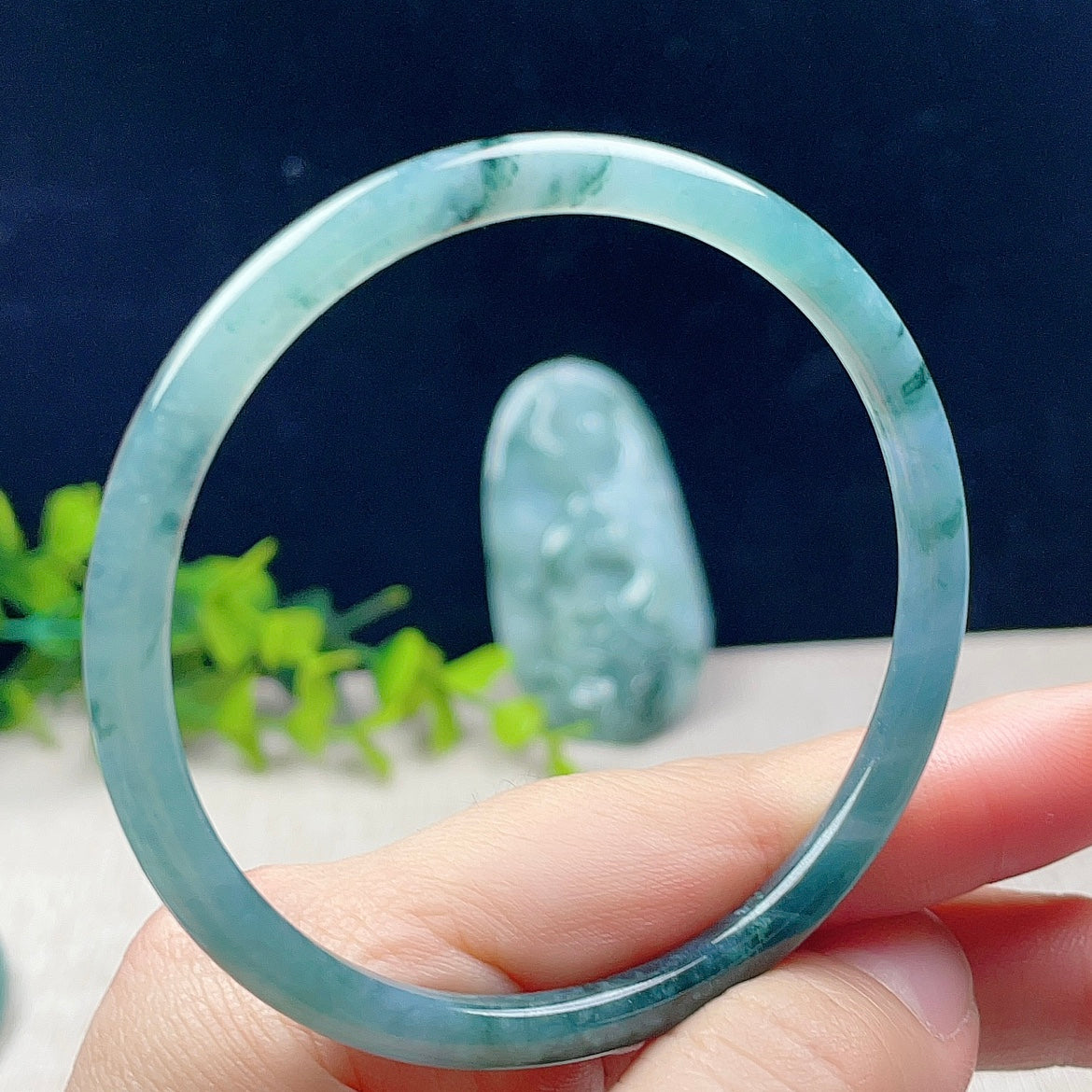 Natural Burmese Jade Bracelet