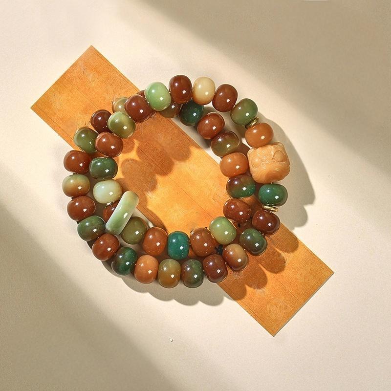 Dunhuang flying fairy natural bodhi root bracelet beads