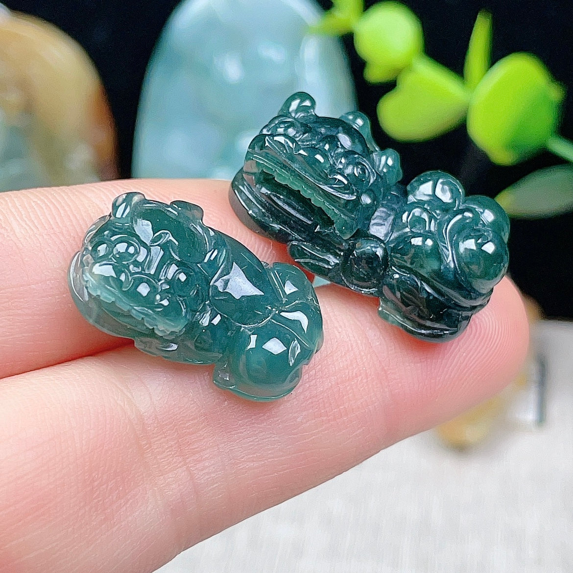 Natural Burmese Jade Pixiu