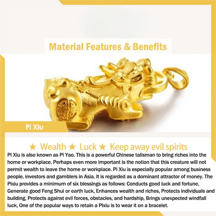 FengShui PiXiu Jade Protection Bracelet